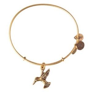 Alex and Ani Hummingbird Bangle - Rafaelian Gold